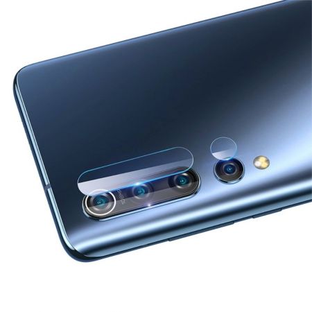 Олеофобное Закаленное Защитное Стекло на Заднюю Камеру Объектив для Xiaomi Mi 10 / Mi 10 Pro