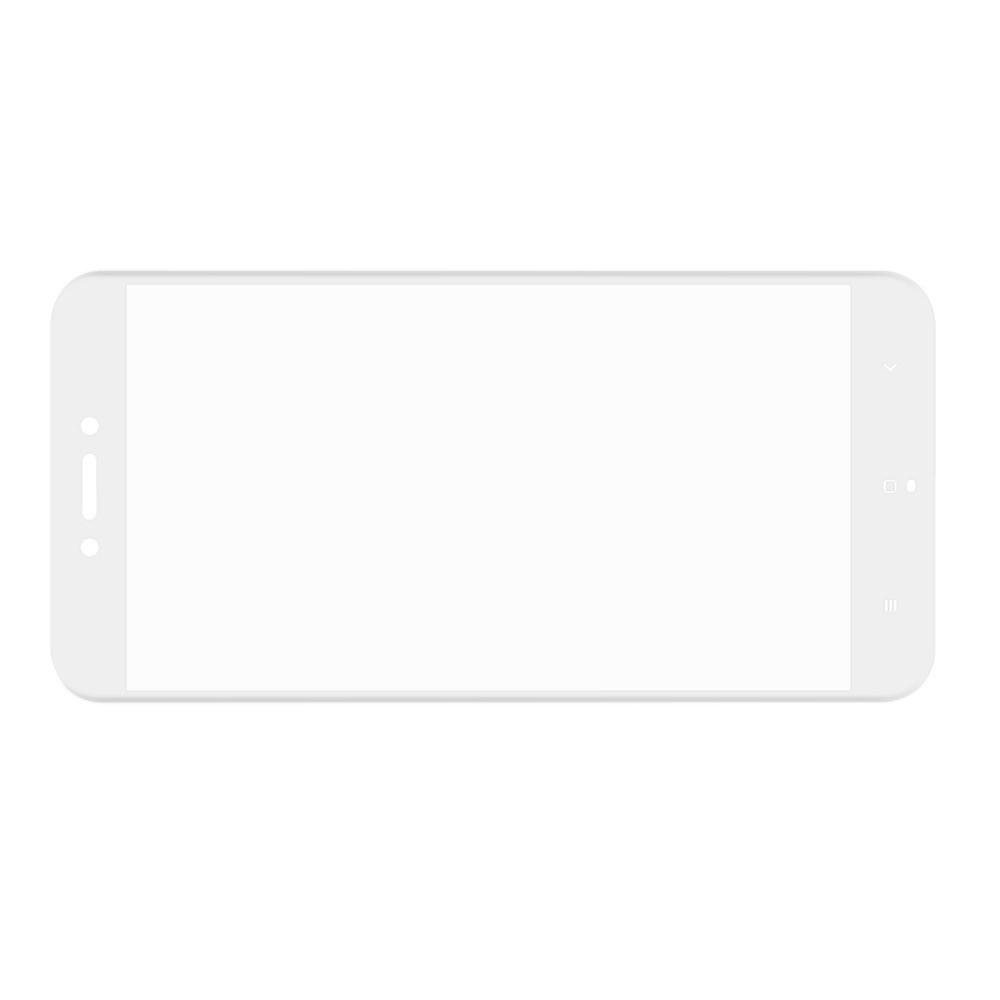 3D Полноэкранное Закаленное Олеофобное DF Full Screen Защитное Стекло Белое для Xiaomi Redmi Note 5A 2/16gb