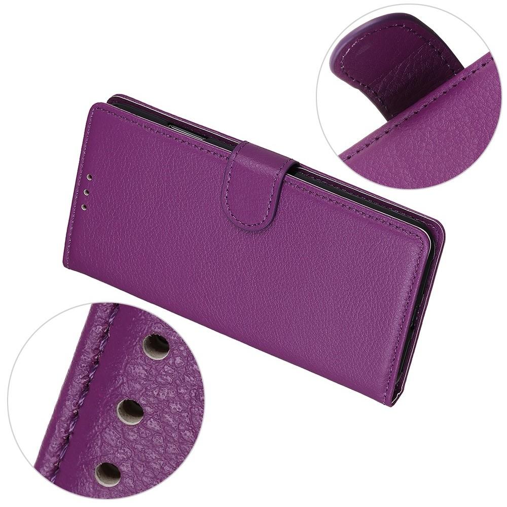 Фиолетовый Флип чехол книжка с кошельком подставкой отделениями для карт и магнитной застежкой для OnePlus 7