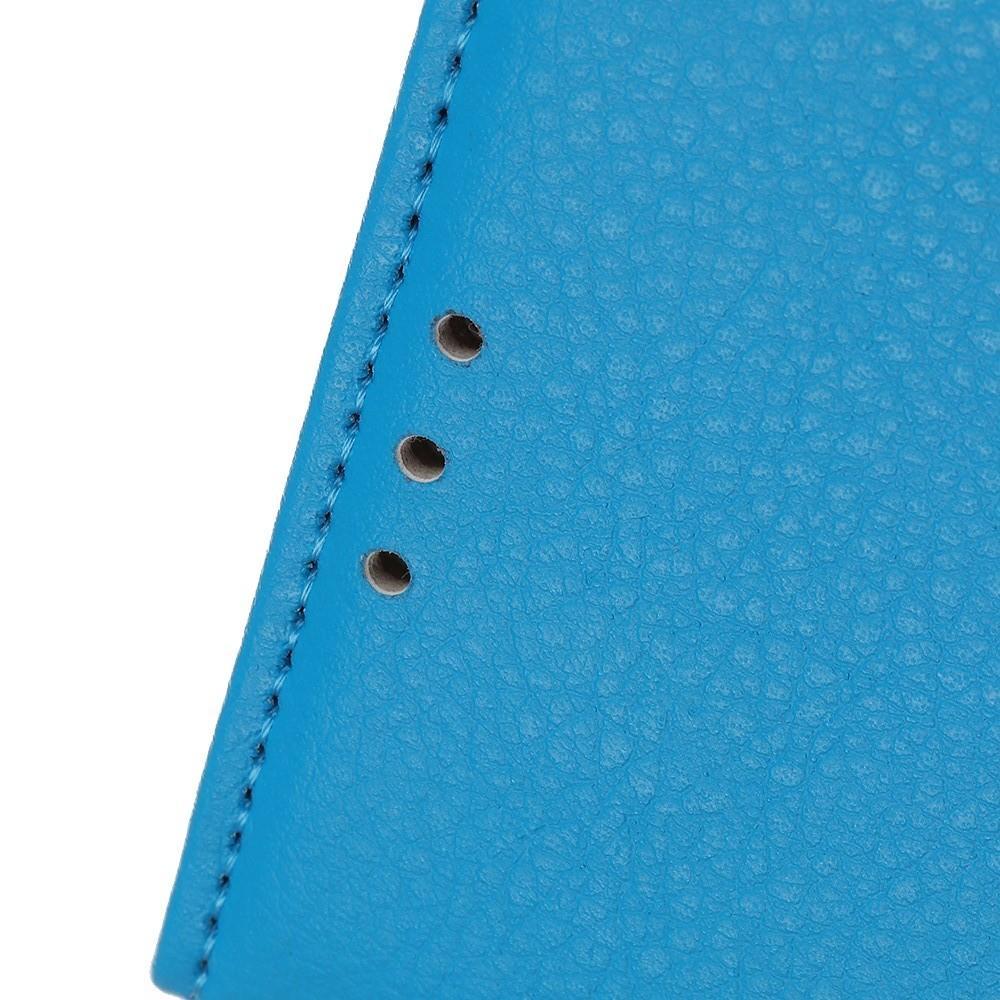Голубой Флип чехол книжка с кошельком подставкой отделениями для карт и магнитной застежкой для OnePlus 7