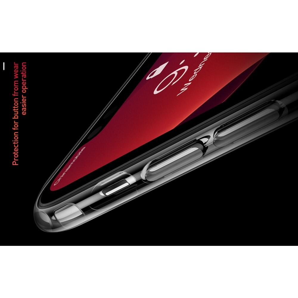 BASEUS Противоударный Защитный Силиконовый Чехол для Телефона TPU для iPhone 11 Pro Max Черный