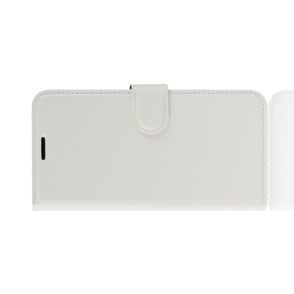 Боковая Чехол Книжка Кошелек с Футляром для Карт и Застежкой Магнитом для Huawei P40 Pro Белый