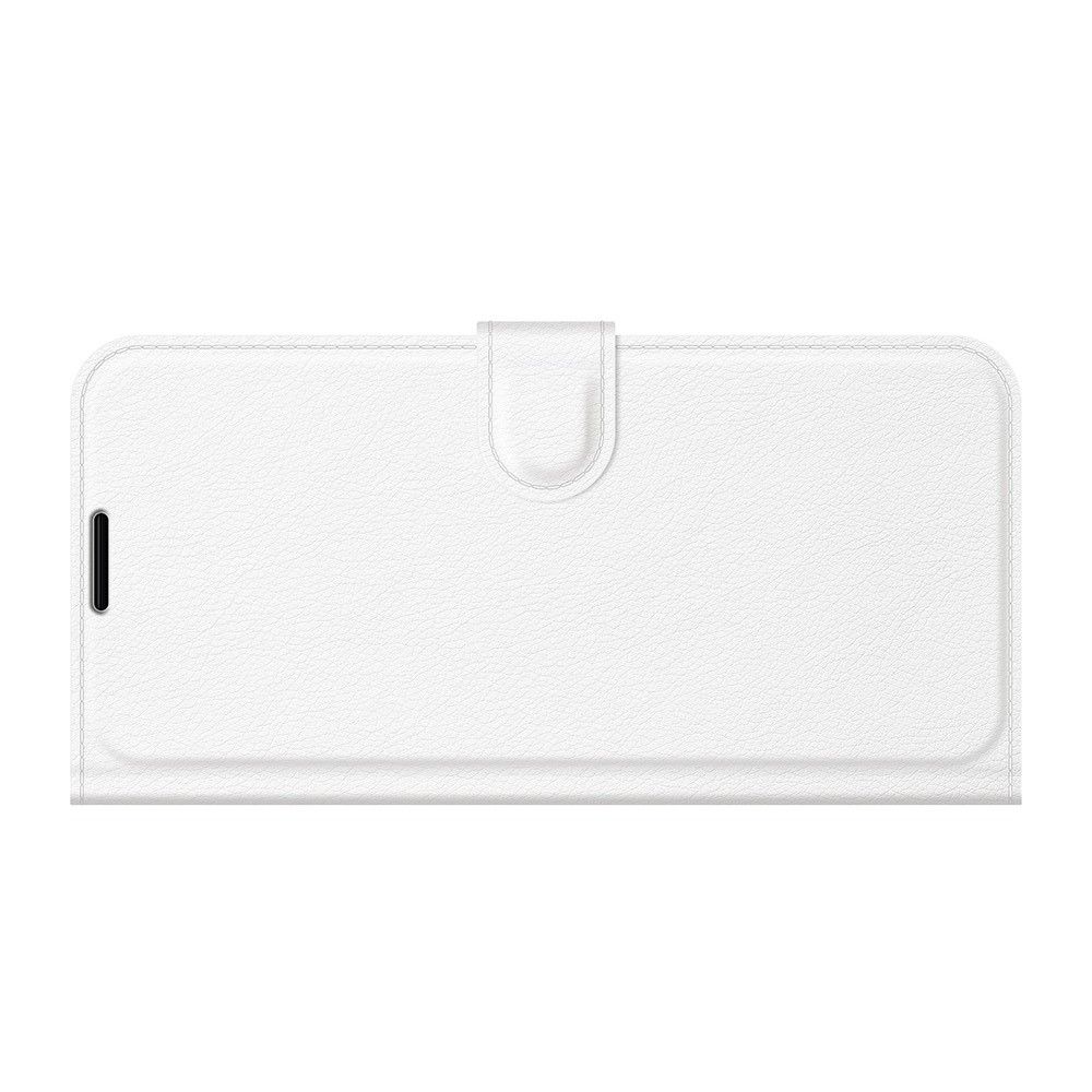 Боковая Чехол Книжка Кошелек с Футляром для Карт и Застежкой Магнитом для iPhone 13 mini Белый