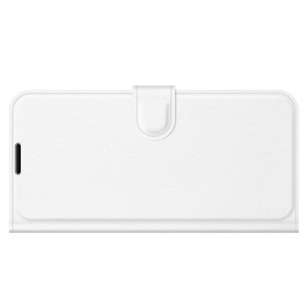 Боковая Чехол Книжка Кошелек с Футляром для Карт и Застежкой Магнитом для iPhone 13 Pro Белый