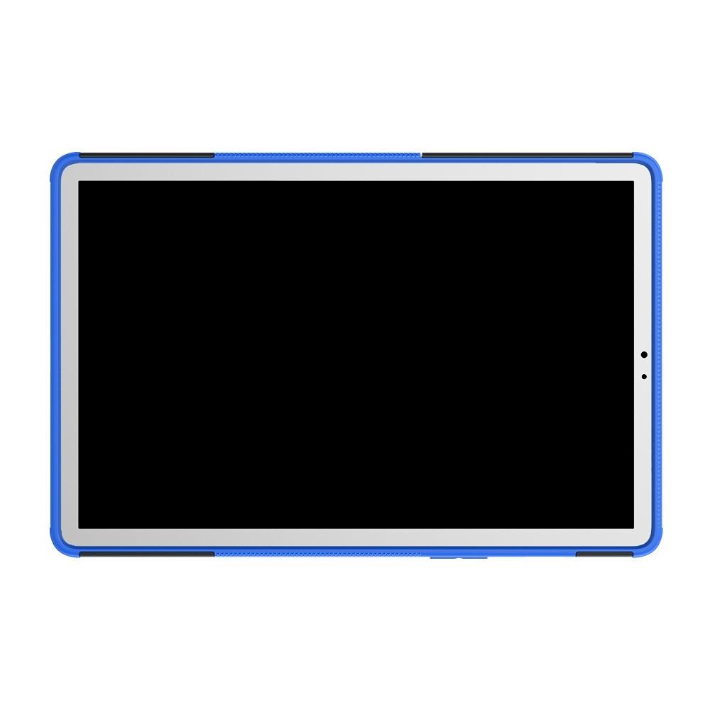 Двухкомпонентный Противоскользящий Гибридный Противоударный Чехол для Samsung Galaxy Tab S5e SM-T720 SM-T725 с Подставкой Синий