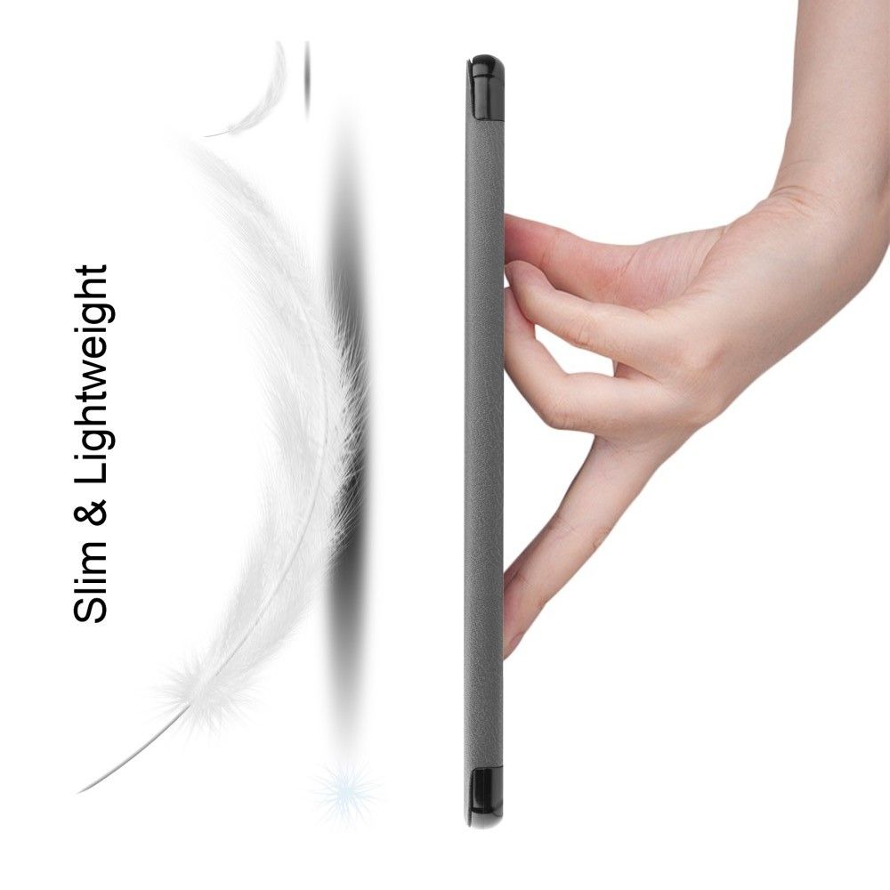 Двухсторонний Чехол Книжка для планшета Huawei MatePad 11 (2021) Искусственно Кожаный с Подставкой Серый