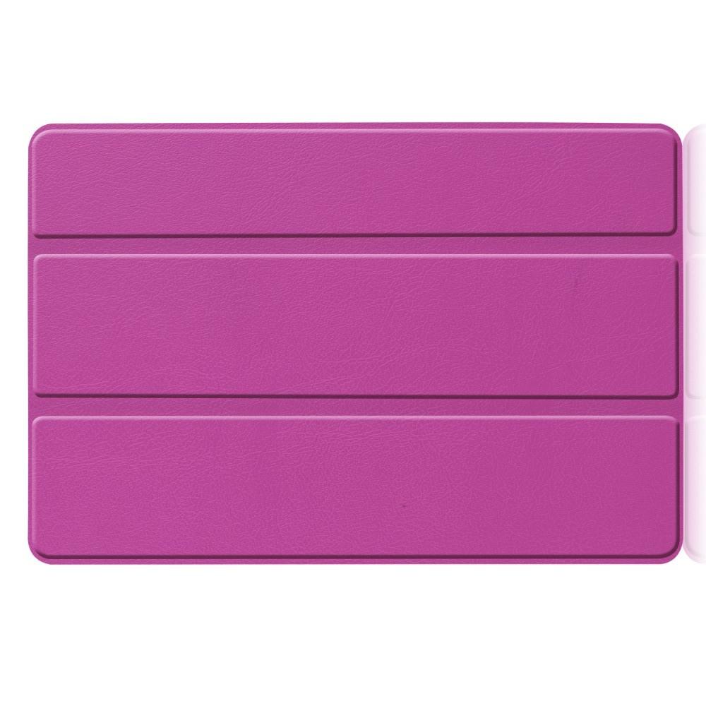 Двухсторонний Чехол Книжка для планшета Huawei MediaPad M6 10.8 Искусственно Кожаный с Подставкой Фиолетовый