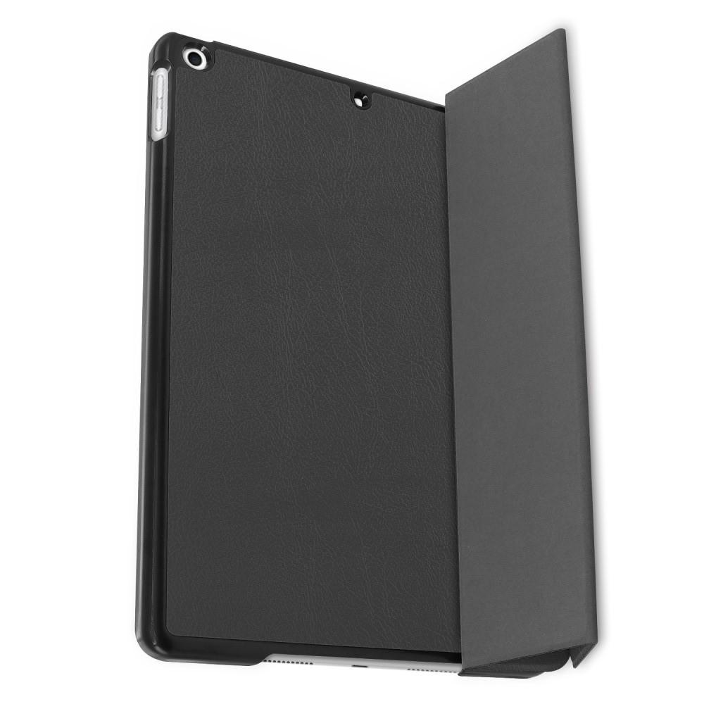 Двухсторонний Чехол Книжка для планшета iPad 10.2 2019 Искусственно Кожаный с Подставкой Черный