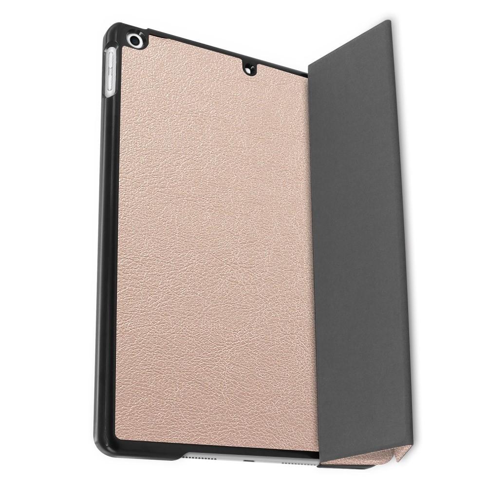 Двухсторонний Чехол Книжка для планшета iPad 10.2 2019 Искусственно Кожаный с Подставкой Золотой