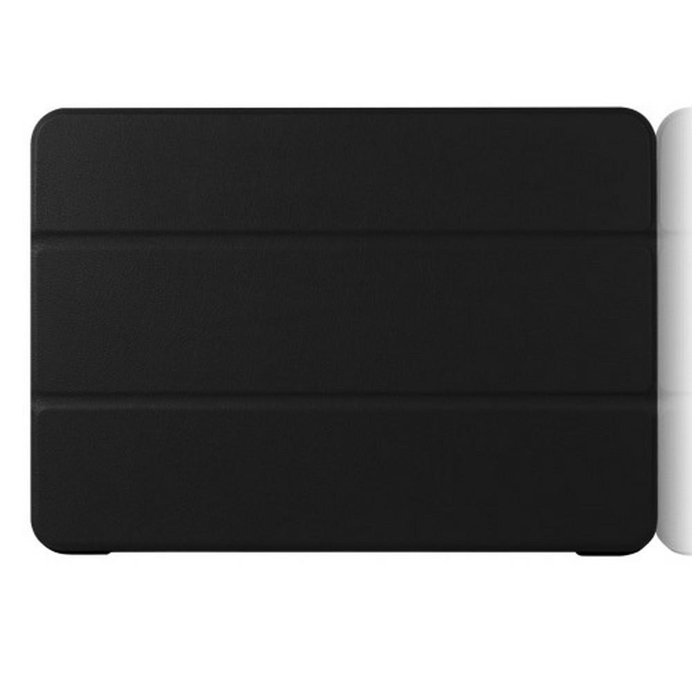 Двухсторонний Чехол Книжка для планшета iPad Air 10.5 2019 Искусственно Кожаный с Подставкой Черный