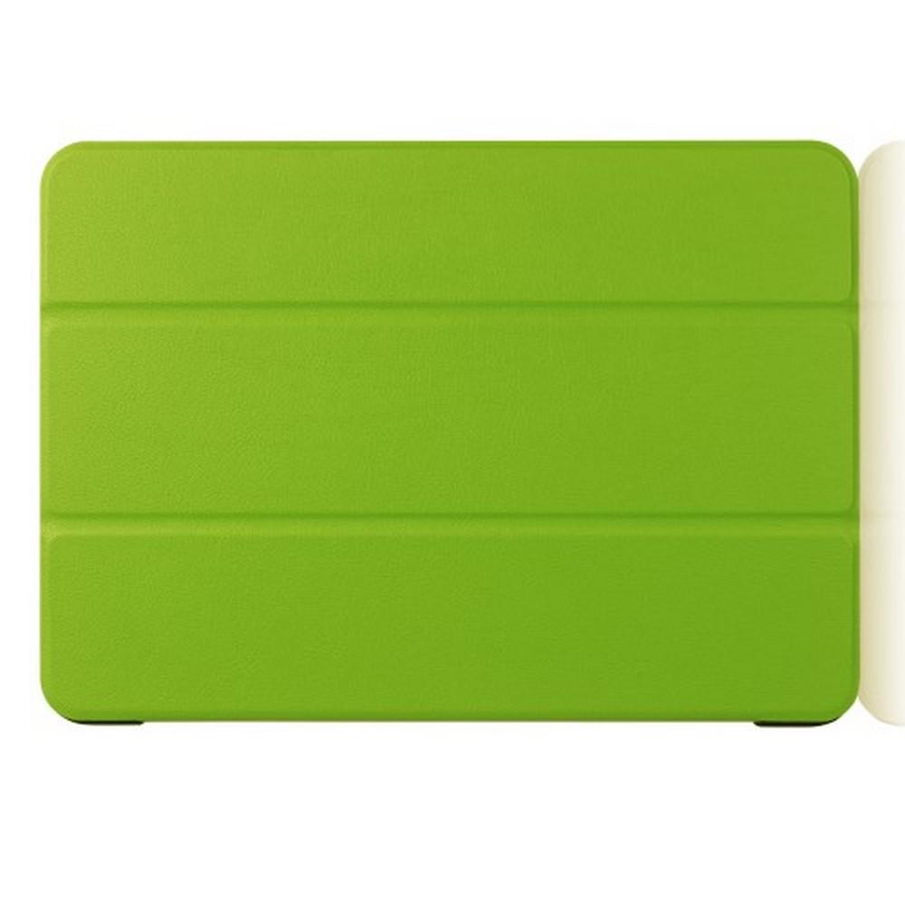 Двухсторонний Чехол Книжка для планшета iPad Air 10.5 2019 Искусственно Кожаный с Подставкой Зеленый