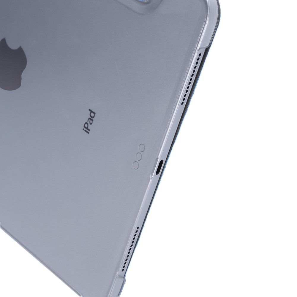Двухсторонний Чехол Книжка для планшета iPad Pro 12.9 2020 Искусственно Кожаный с Подставкой Синий