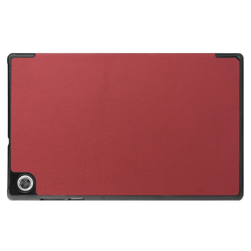 Двухсторонний Чехол Книжка для планшета Lenovo Tab M10 HD Gen 2 TB-X306F / TB-X306X Искусственно Кожаный с Подставкой Коричневый