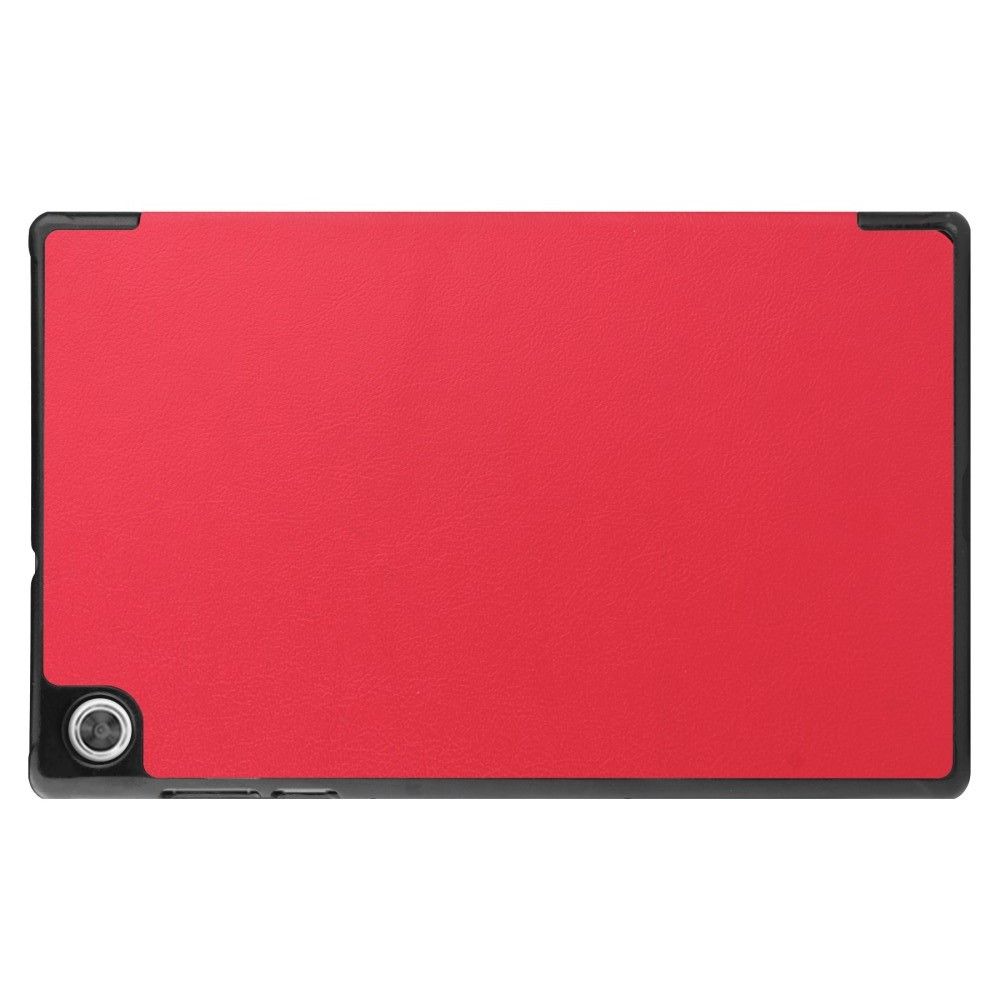 Двухсторонний Чехол Книжка для планшета Lenovo Tab M10 HD Gen 2 TB-X306F / TB-X306X Искусственно Кожаный с Подставкой Красный