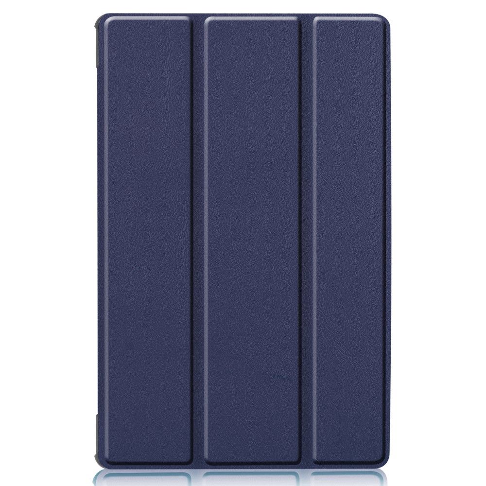 Двухсторонний Чехол Книжка для планшета Lenovo Tab M10 Plus Искусственно Кожаный с Подставкой Синий