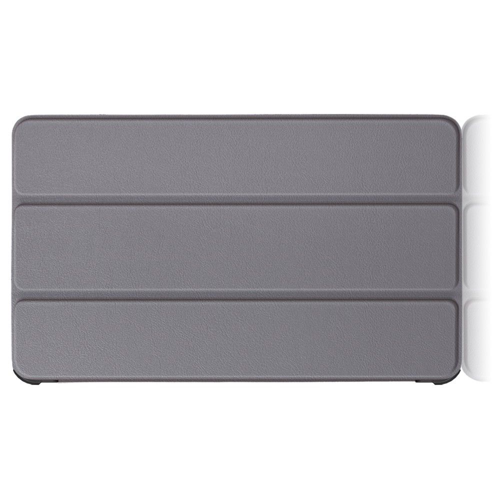 Двухсторонний Чехол Книжка для планшета Samsung Galaxy Tab A7 Lite Искусственно Кожаный с Подставкой Серый
