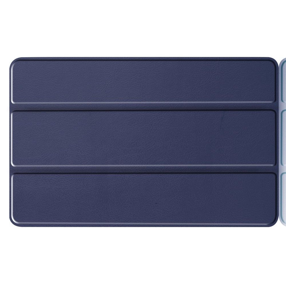 Двухсторонний Чехол Книжка для планшета Samsung Galaxy Tab S6 Lite 10.4 Искусственно Кожаный с Подставкой Синий