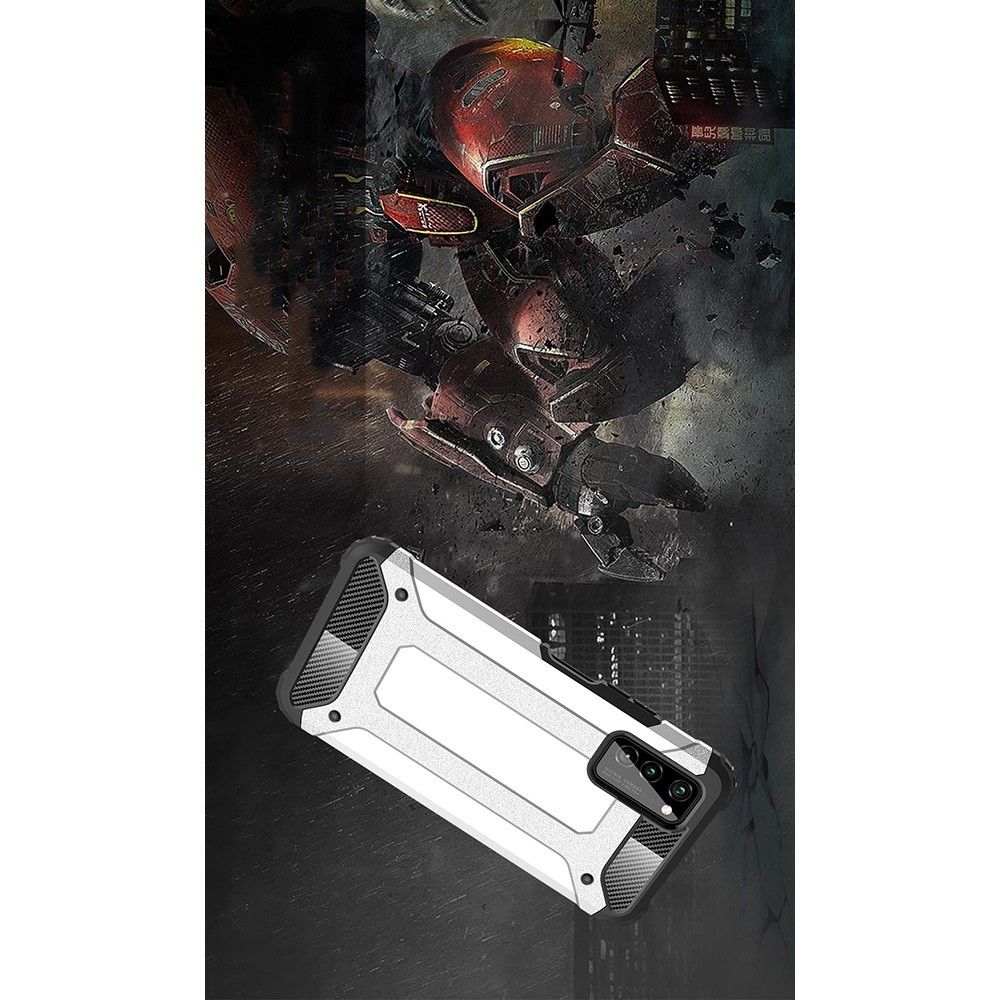 Extreme Усиленный Защитный Силиконовый Матовый Чехол для Huawei Honor View 30 / View 30 Pro / 30 Pro Черный