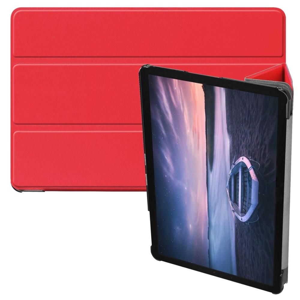 Флип чехол книжка с подставкой для Samsung Galaxy Tab S4 10.5 SM-T830 SM-T835 Красный