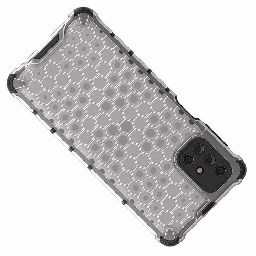 Honeycomb Противоударный Защитный Силиконовый Чехол для Телефона TPU для Samsung Galaxy M31s Серый