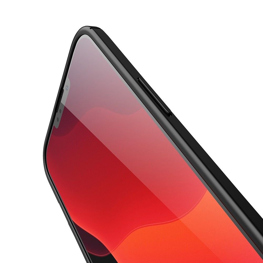 Litchi Grain Leather Силиконовый Накладка Чехол для iPhone 13 mini с Текстурой Кожа Красный