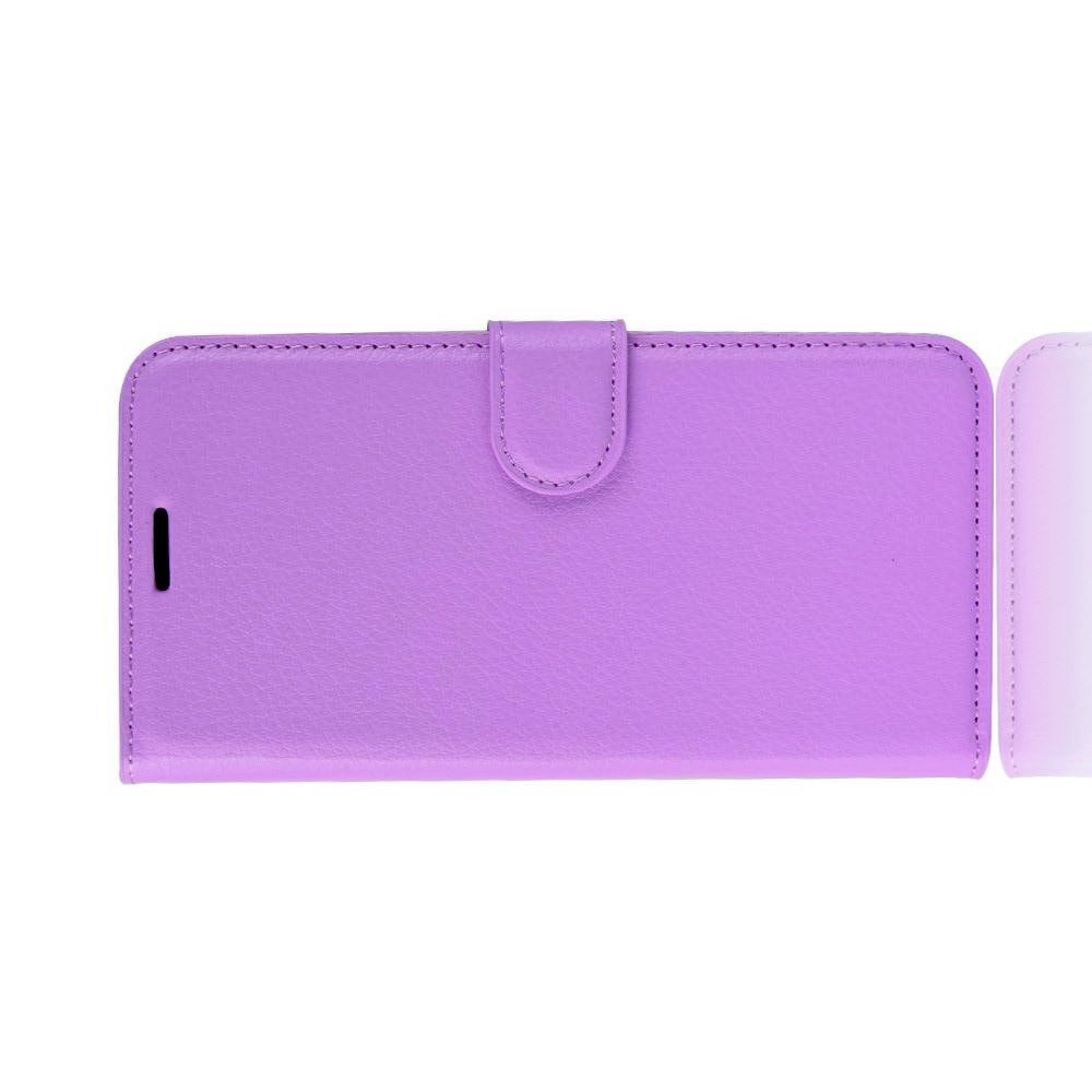 Litchi Grain Leather Силиконовый Накладка Чехол для Samsung Galaxy M30s с Текстурой Кожа Светло Розовый