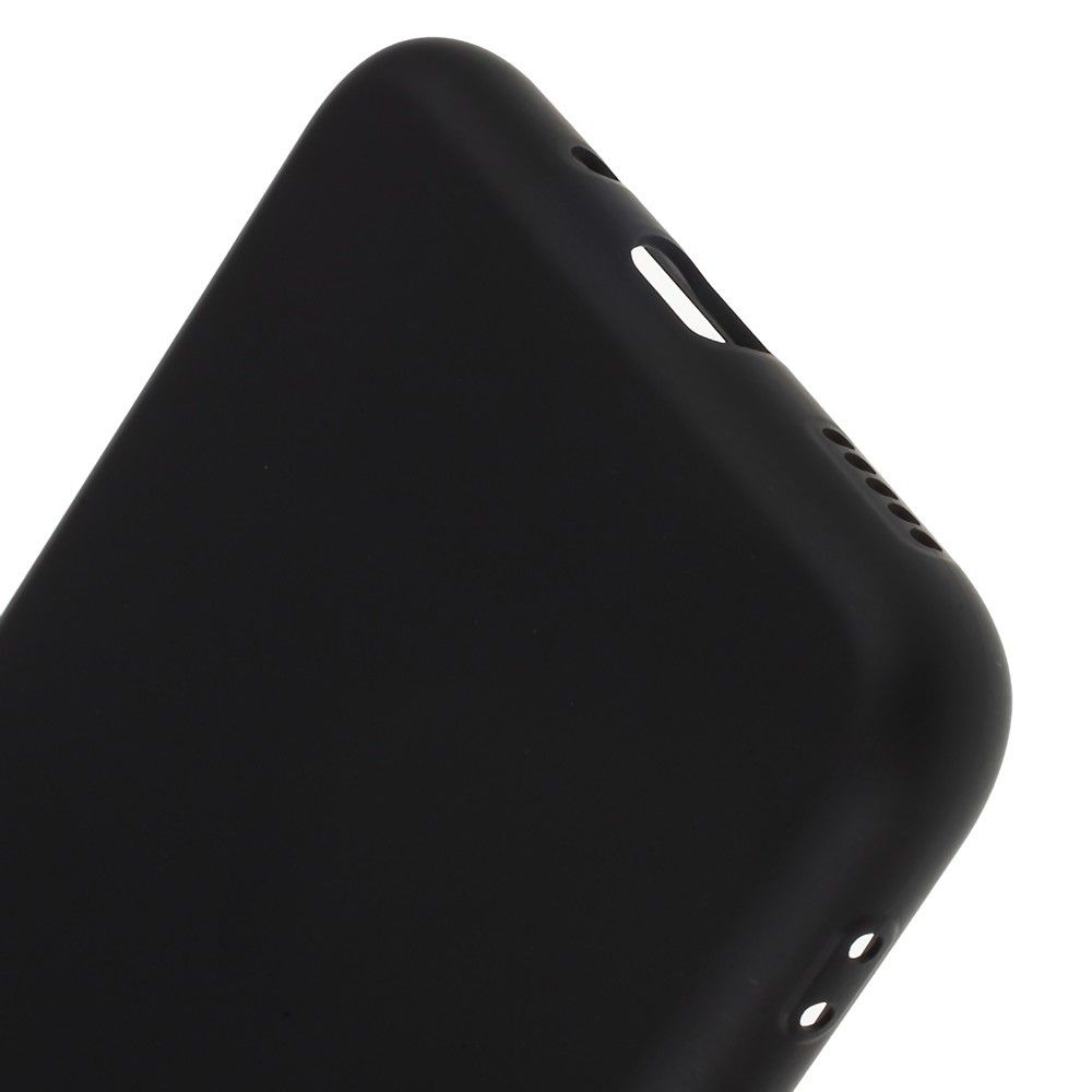 Мягкий силиконовый чехол для Huawei Honor 20 с подкладкой из микрофибры Черный