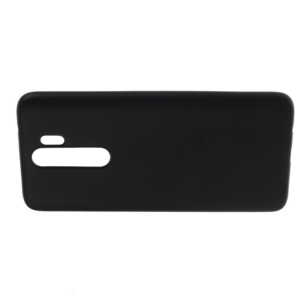 Мягкий силиконовый чехол для Xiaomi Redmi Note 8 Pro с подкладкой из микрофибры Черный