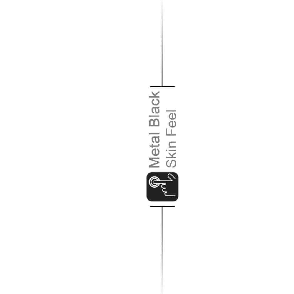 Силиконовый матовый кейс футляр IMAK Matte чехол для Google Pixel 4 XL Черный Ультратонкий