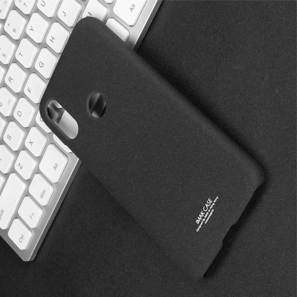 Пластиковый матовый кейс футляр IMAK Matte чехол для Xiaomi Redmi 7 Песочно-Черный Ультратонкий с Защитой Кнопок
