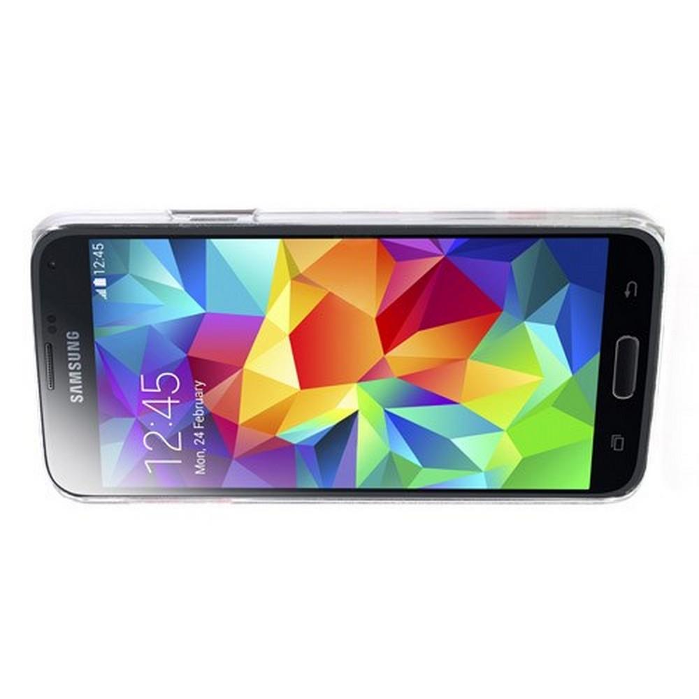 Пластиковый с Рисунком Чехол для Samsung Galaxy S5 Нью-Йорк