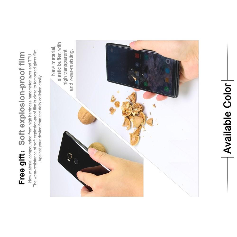 Пластиковый Жесткий Клип Кейс Футляр Искусственно Кожаный Чехол для Google Pixel 4 XL Черный