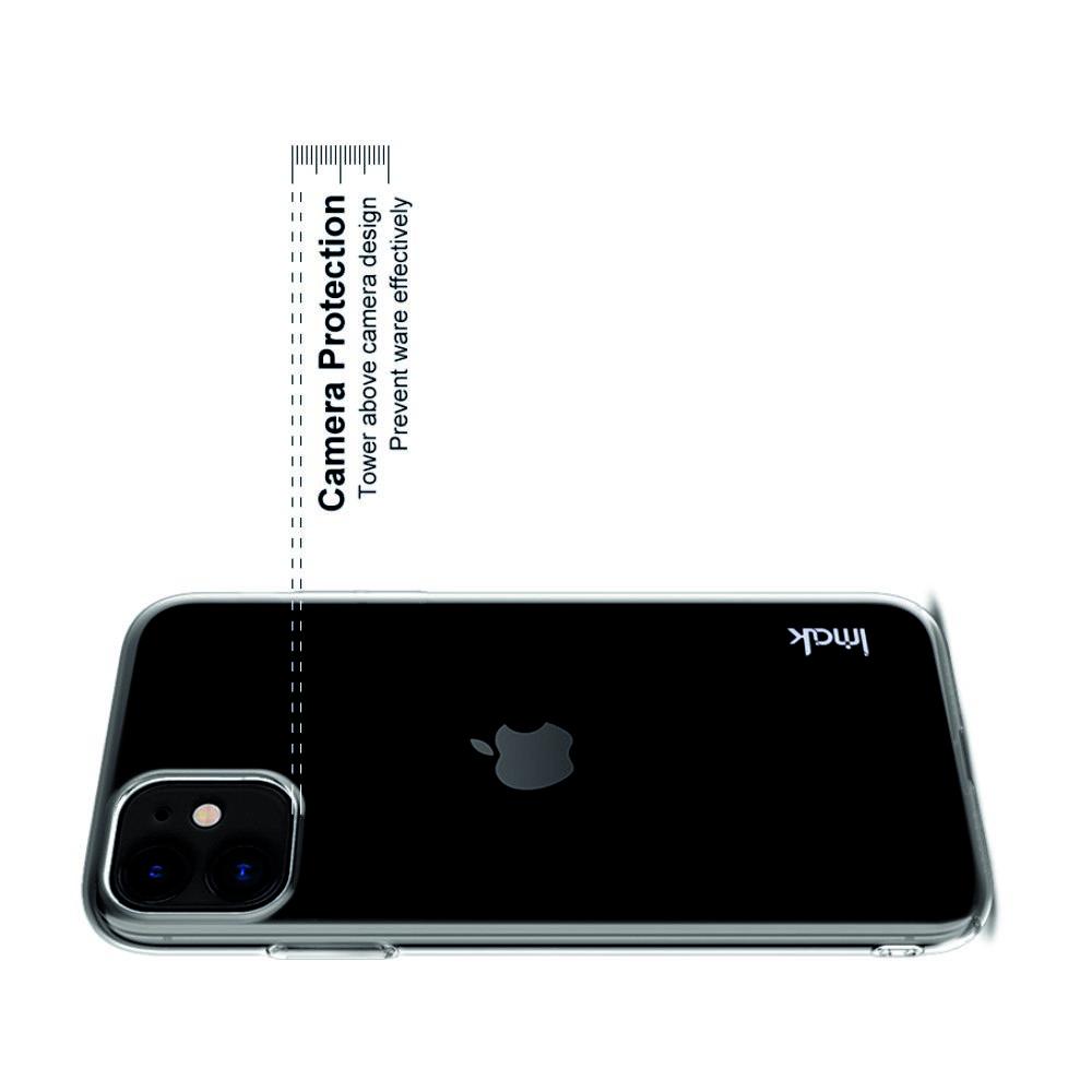 Пластиковый Жесткий Прозрачный Корпус IMAK Чехол для iPhone 11