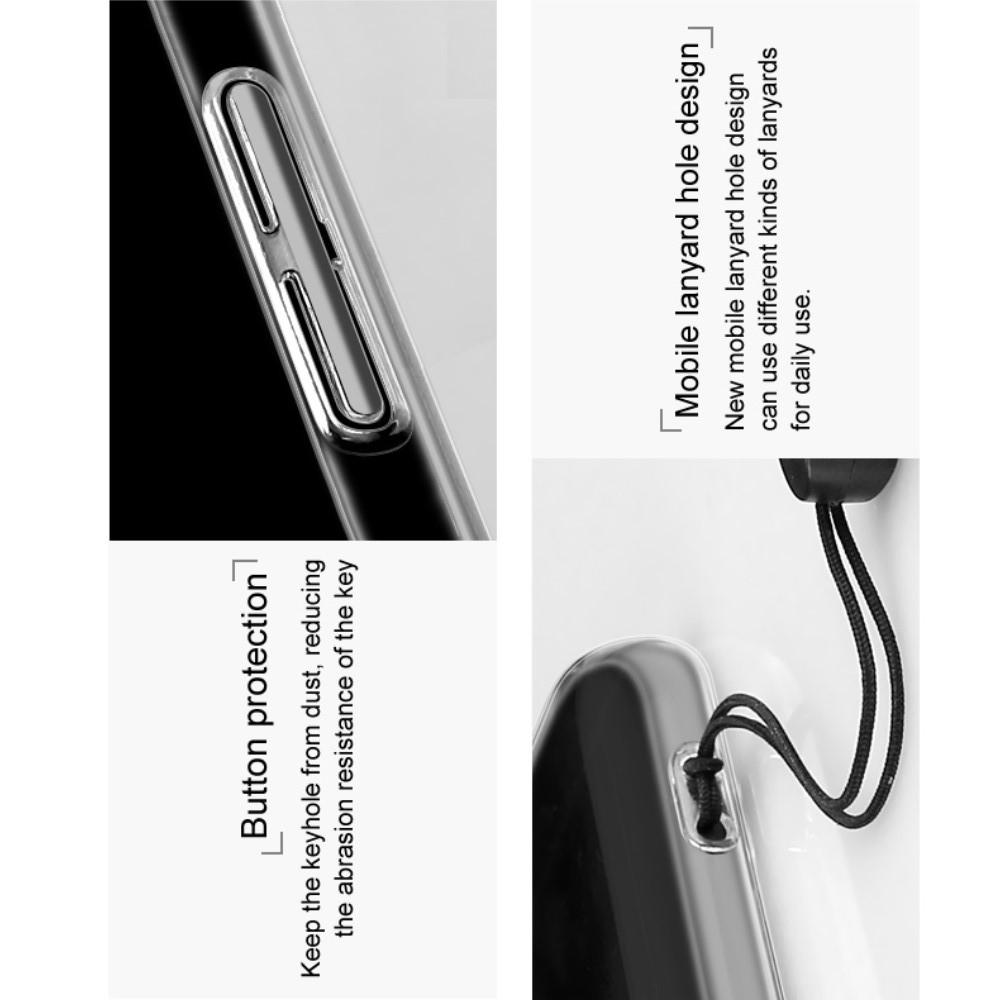 Пластиковый Жесткий Прозрачный Корпус IMAK Чехол для iPhone XR