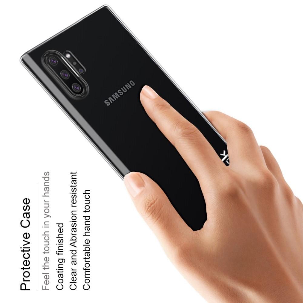 Пластиковый Жесткий Прозрачный Корпус IMAK Чехол для Samsung Galaxy Note 10 Plus