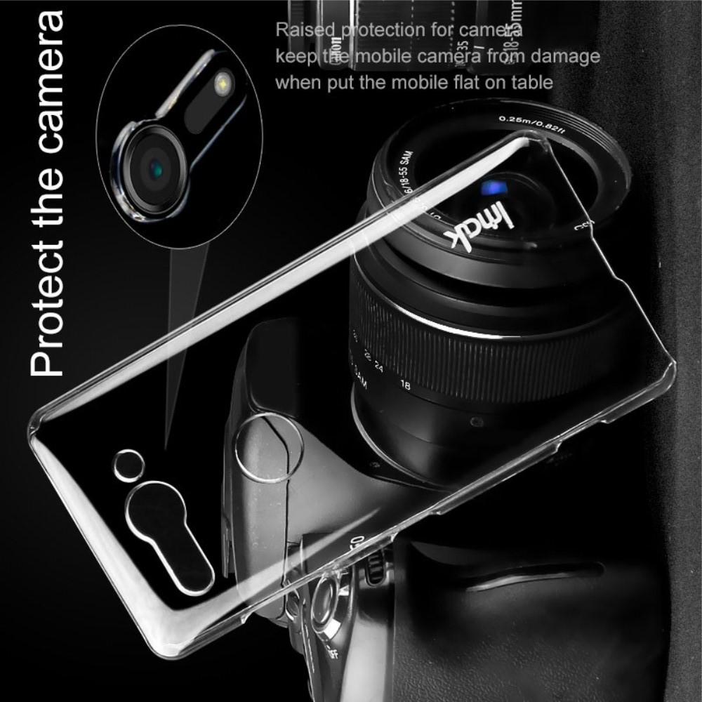 Пластиковый Жесткий Прозрачный Корпус IMAK Чехол для Sony Xperia XZ2 Compact