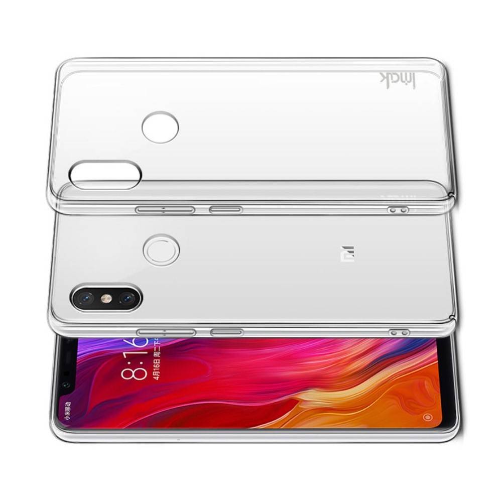Пластиковый Жесткий Прозрачный Корпус IMAK Чехол для Xiaomi Mi 8