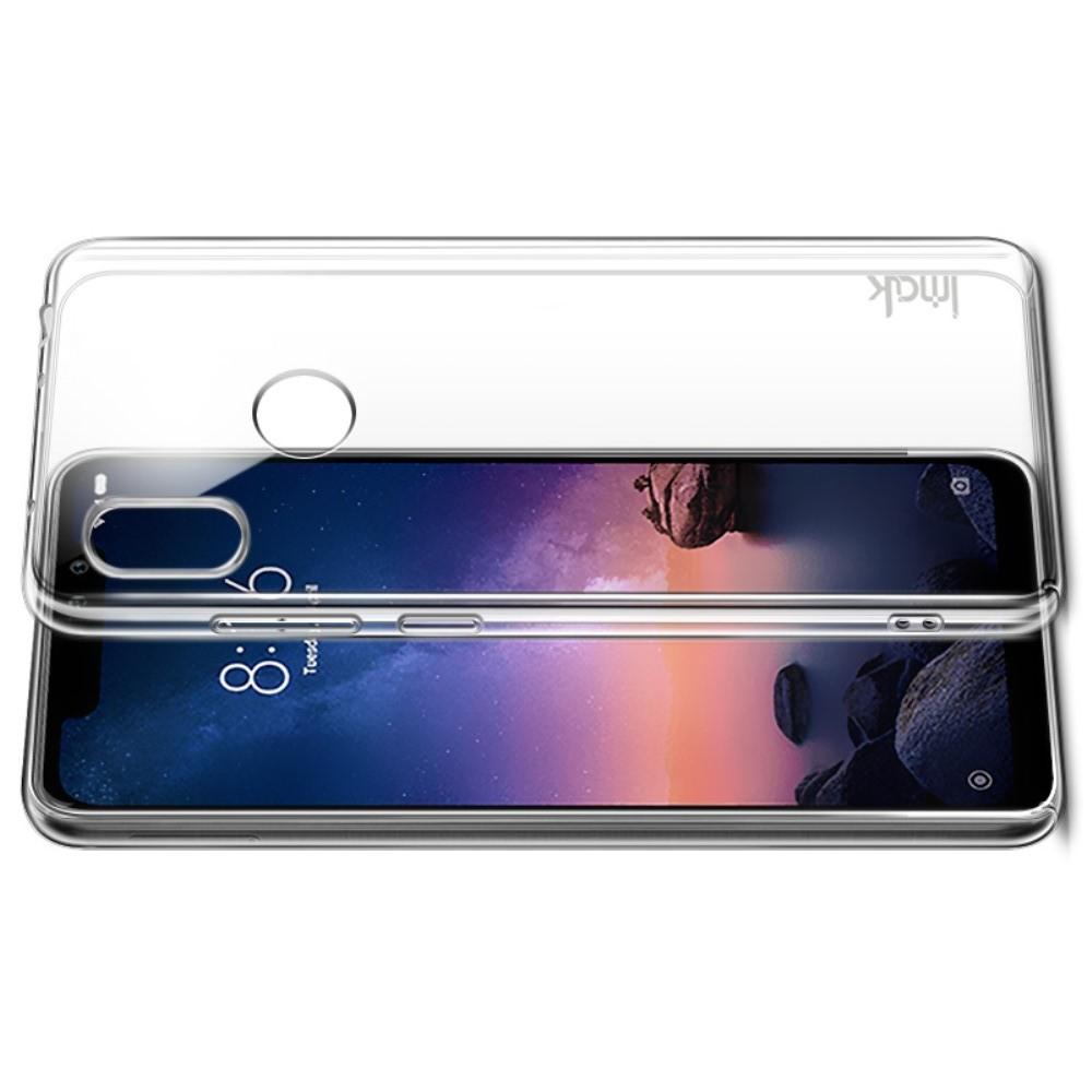 Пластиковый Жесткий Прозрачный Корпус IMAK Чехол для Xiaomi Redmi Note 6 / Note 6 Pro
