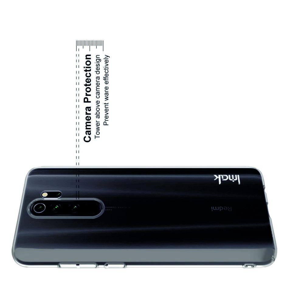 Пластиковый Жесткий Прозрачный Корпус IMAK Чехол для Xiaomi Redmi Note 8 Pro