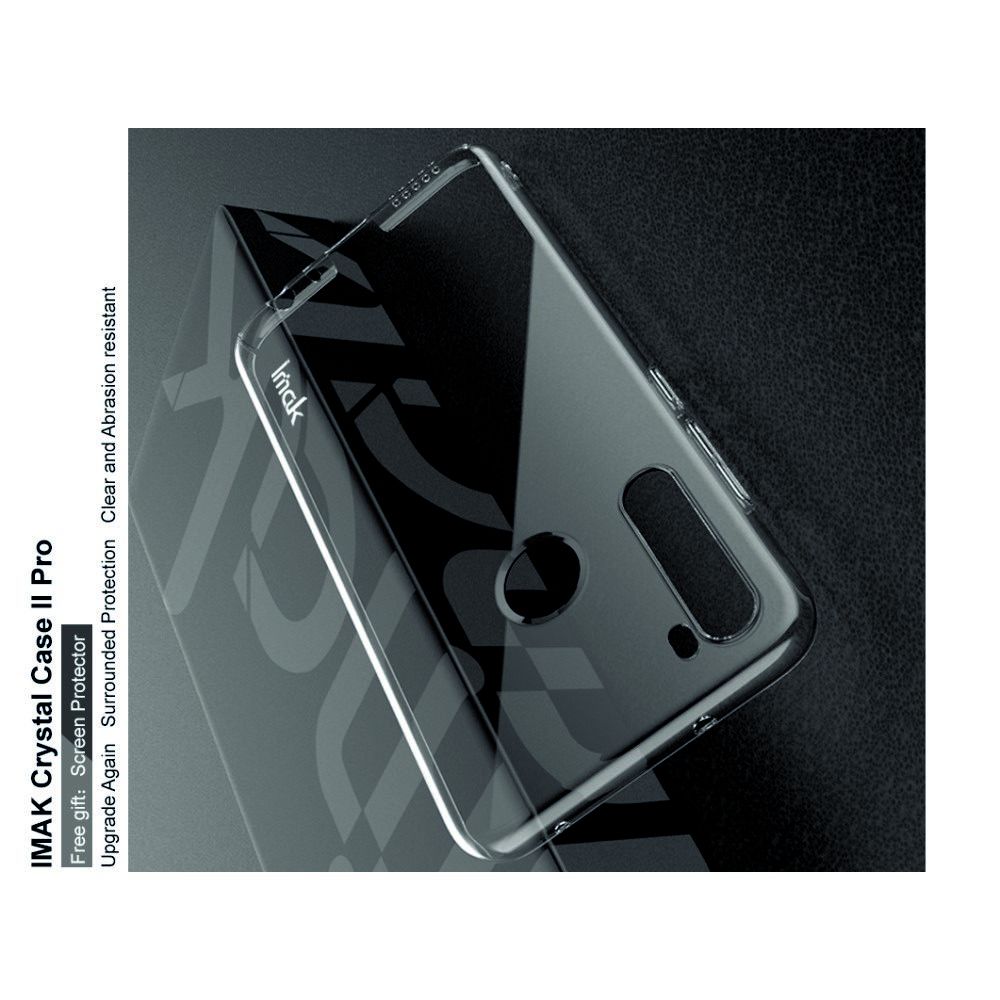 Пластиковый Жесткий Прозрачный Корпус IMAK Чехол для Xiaomi Redmi Note 8