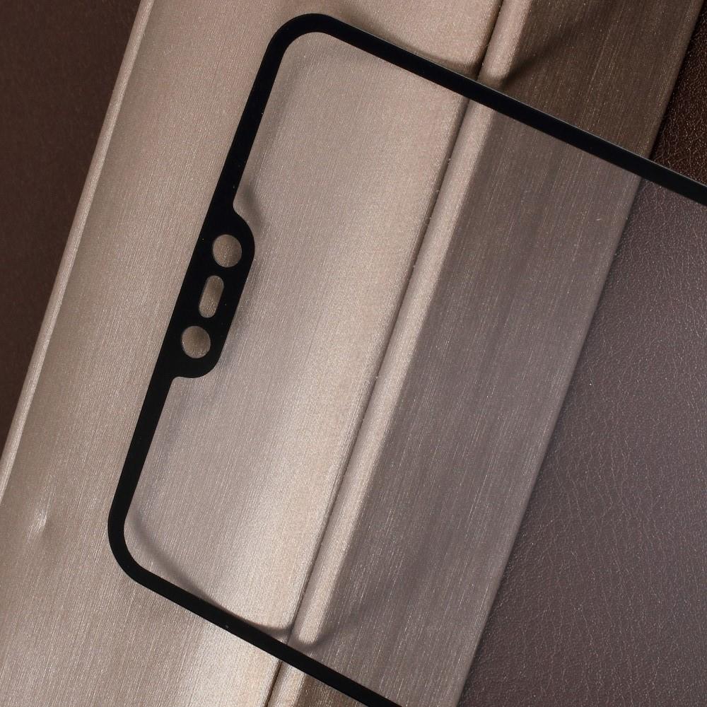 Полноэкранное Закаленное Олеофобное DF Full Screen Защитное Стекло Черное для OnePlus 6