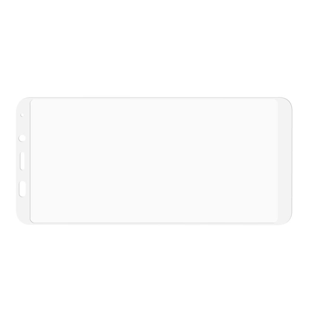 Полноэкранное Закаленное Олеофобное DF Full Screen Защитное Стекло Белое для Xiaomi Redmi 5 Plus