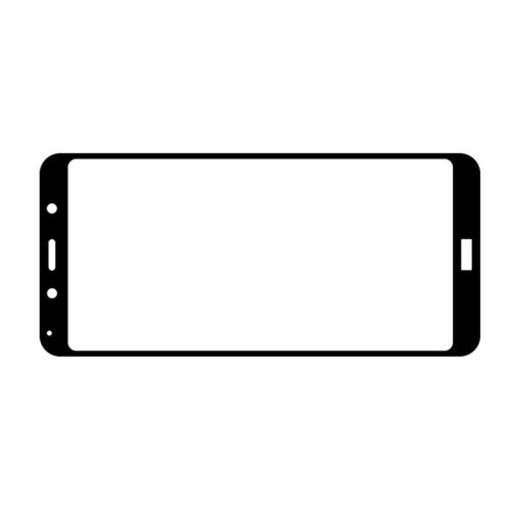 Полноэкранное Закаленное Олеофобное DF Full Screen Защитное Стекло Черное для Xiaomi Redmi 7A