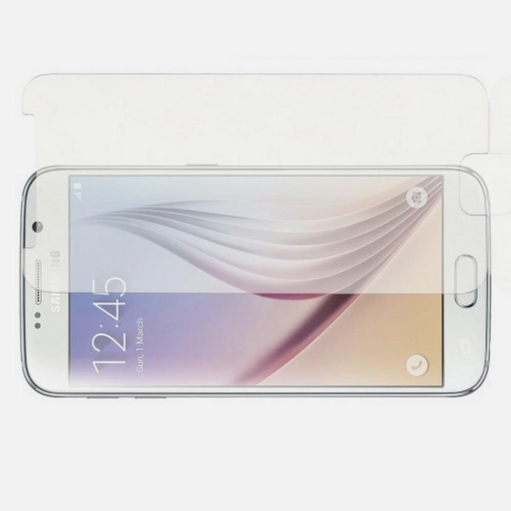 Полноэкранное Закаленное Олеофобное DF Full Screen Защитное Стекло Прозрачное для Samsung Galaxy S6