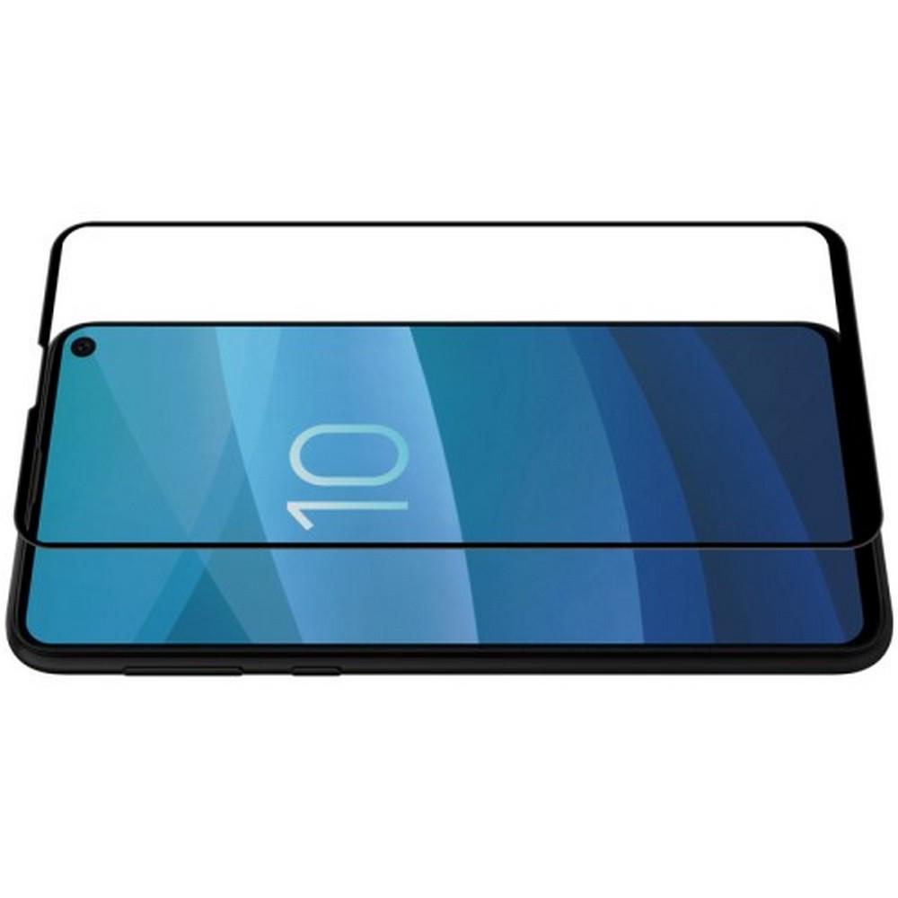 Полноразмерное Изогнутое Закаленное NILLKIN 3D CP+ Черное Стекло для Samsung Galaxy S10e