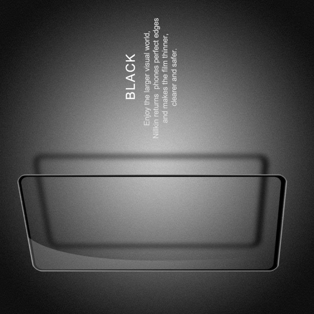 Полноразмерное Изогнутое Закаленное NILLKIN CP+ Черное Стекло для Samsung Galaxy A52