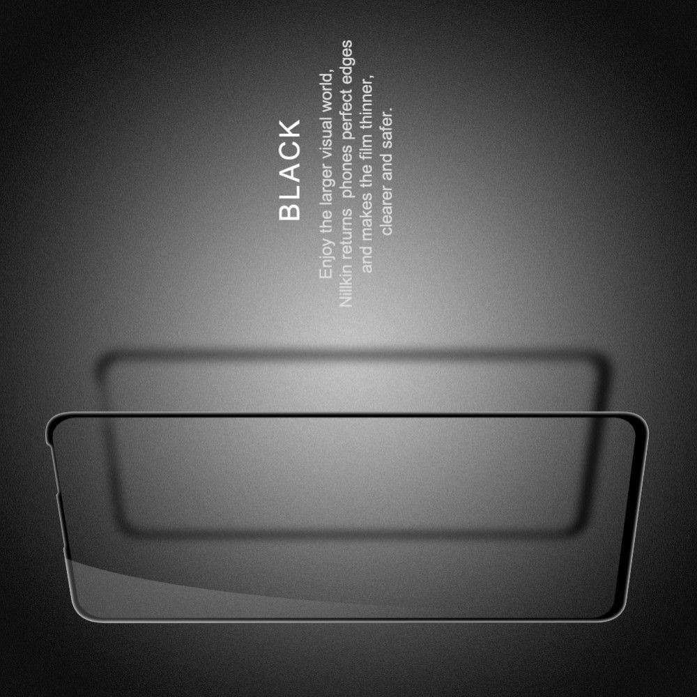 Полноразмерное Изогнутое Закаленное NILLKIN CP+ Черное Стекло для Xiaomi Poco M3