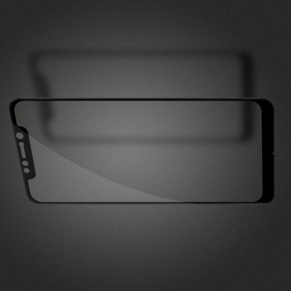 Полноразмерное Закаленное NILLKIN CP+ Черное Стекло для Xiaomi Redmi Note 8 Pro