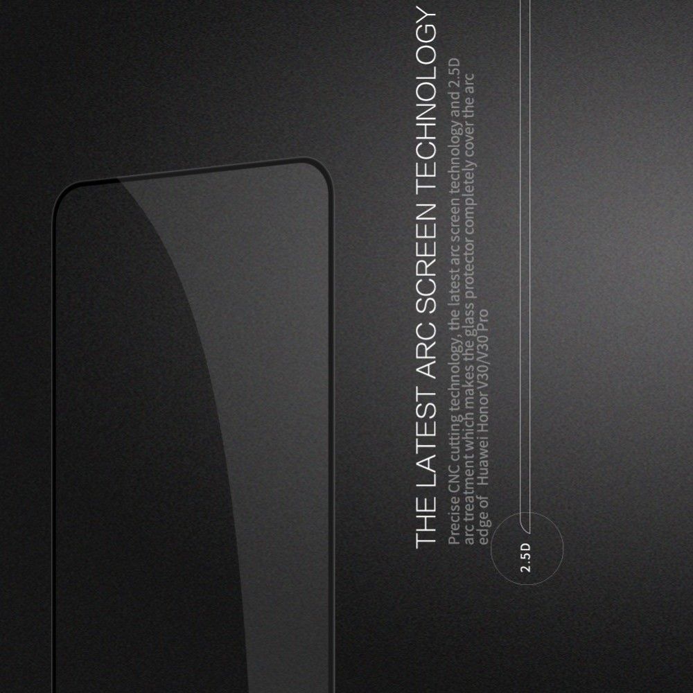 Полноразмерное Изогнутое Закаленное NILLKIN CP+ Прозрачное Стекло для Huawei Honor View 30 / View 30 Pro / 30 Pro