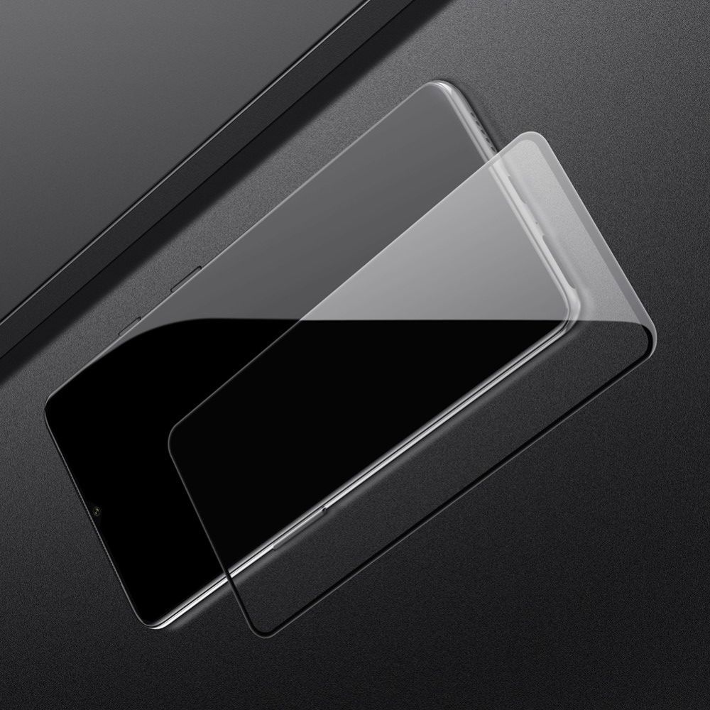 Закаленное NILLKIN CP+ Прозрачное с черными рамками Стекло для OnePlus 7T